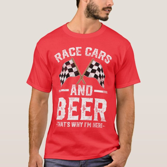 Camiseta Raça de Dificuldade é Cerveja É por isso que estou (Frente)