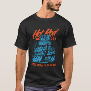 Camiseta Raça de Dragster Hoteleira