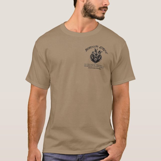 Camiseta Raça Extrema de Bearmouth T (Frente)