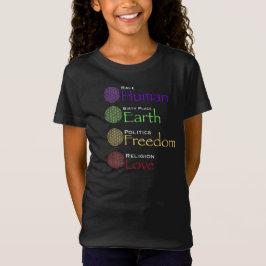 Camiseta Raça: Local de Nascimento Humano: Política da Terr