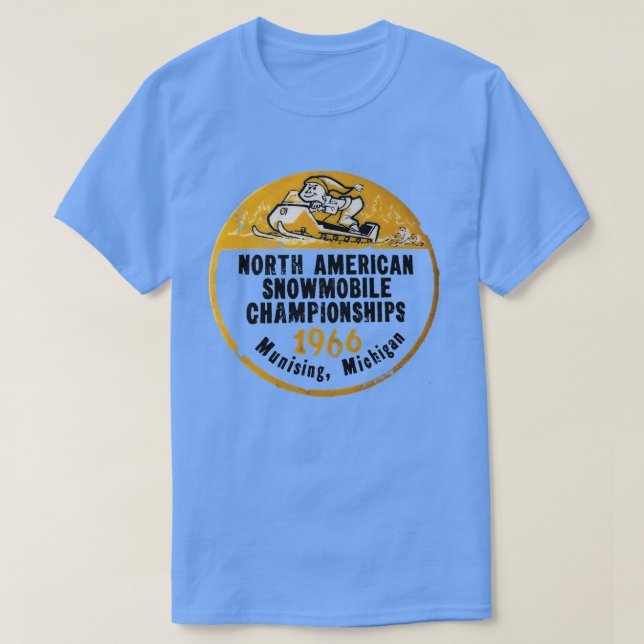 Camiseta Raça Snowmobile (Frente do Design)