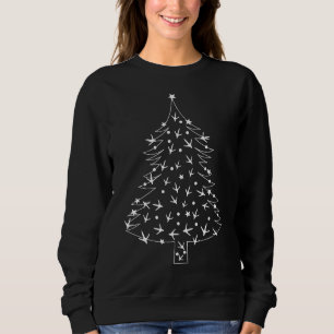 Camiseta Raças de Frango de Natal do Agricultor Silkie Pol