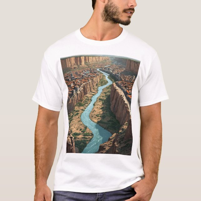 Camiseta Raças Míticas Descrevem Tee. (Frente)
