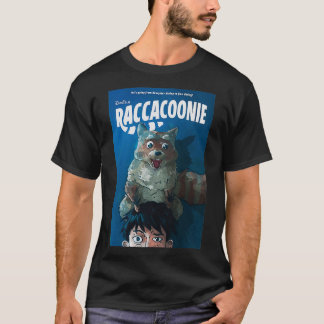 Camiseta Raccacoonie Tudo Em Todos Os Lugares Ao Mesmo Temp