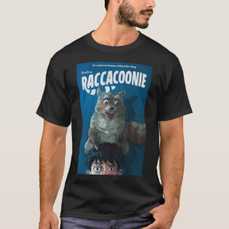 Camiseta Raccacoonie Tudo Em Todos Os Lugares De Uma Só Vez