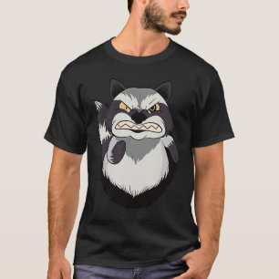 Camiseta Raccoon Angry Raccoon Angry Animal