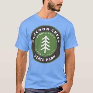 Camiseta Raccoon Creek State Park Pensilvânia Vacinação PA 