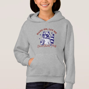 Camiseta Raccoon em pensamento