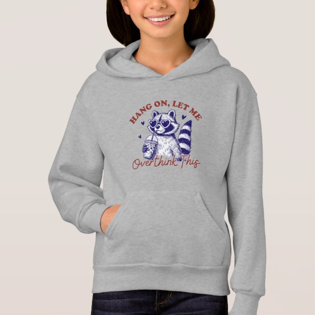 Camiseta Raccoon em pensamento (Frente)
