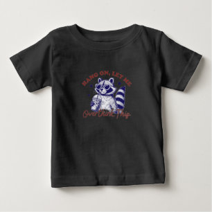 Camiseta Raccoon em pensamento