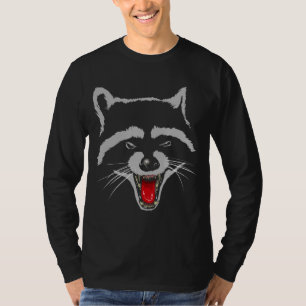 Camiseta Raccoon Face Raccoon, amante Funny Raccoon Animal