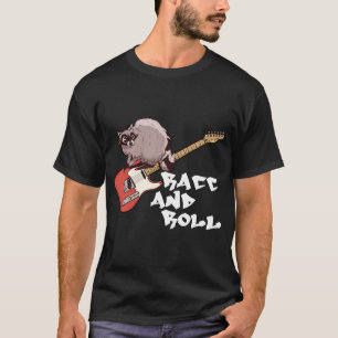 Camiseta Raccoon Guitar Racc e Roll