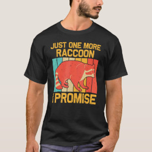 Camiseta Raccoon Para Homens Mulheres Crianças Raccoon 1