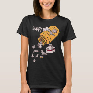 Camiseta Raccoon Pula Animais Feliz Piada Sarcasiana Feliz