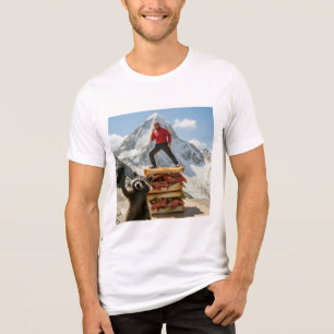 Camiseta Raccoon Selfie 4