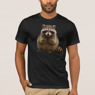Camiseta Raccoon Sorrindo Mumbos!