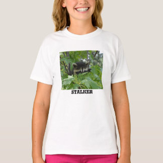 Camiseta Raccoon Stalker - Camisa-T feminina