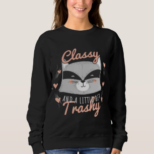Camiseta Raccoon Trashy e Classe Funny Trash Rua Panda