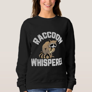 Camiseta Raccoon Whisperer Amante de os animais Engraçado