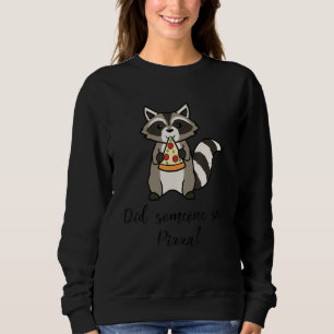 Camiseta Raccoons Comendo Pizza Cuta Rodríon Irônico