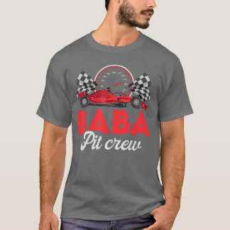 Camiseta Race Baba Of The Birthday Boy Shirt Baba Pit Crew