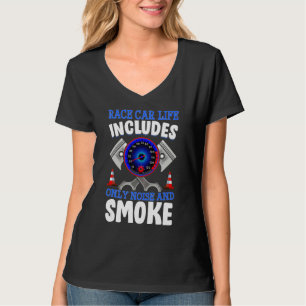 Camiseta Race Car-Life Noise E Smok-Racing