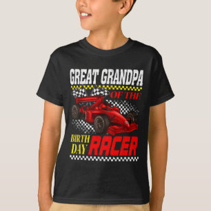 Camiseta Race Car Party Excelente Avô Da Corrida De Anivers