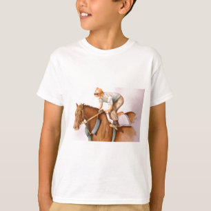Camiseta Race Horse e Jockey