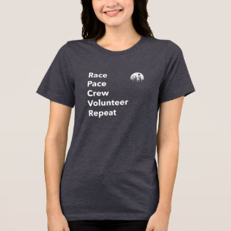 Camiseta Race Pace Crew Volunteer Repeat