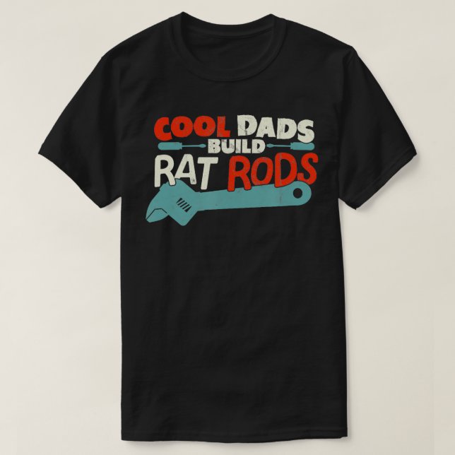 Camiseta Race Technician Cool Dads Construem Rats Rat (Frente do Design)