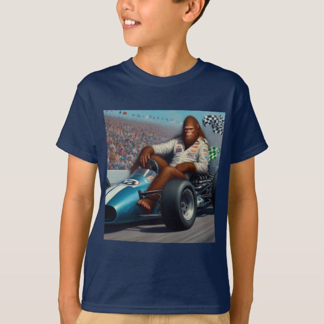 Camiseta Racecar de Pé Grande (Frente)