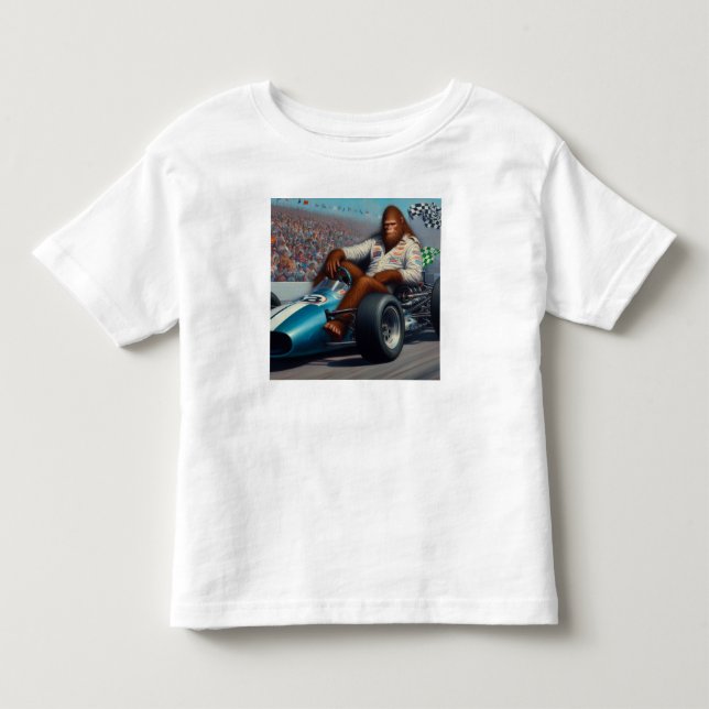 Camiseta Racecar de Pé Grande (Frente)