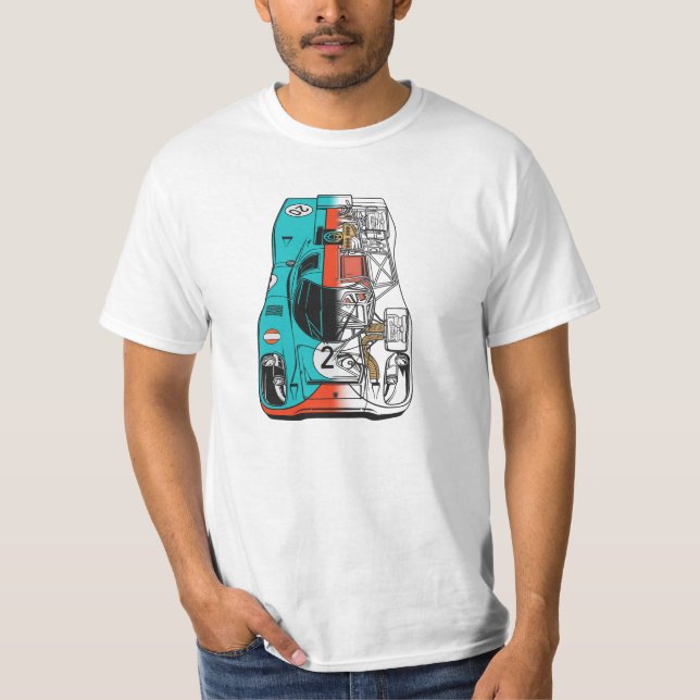 Camiseta Racecar Le Mans 917 (Frente)