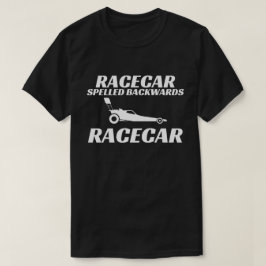 Camiseta Racecar Spells Volta para o Colaborador Racecar co