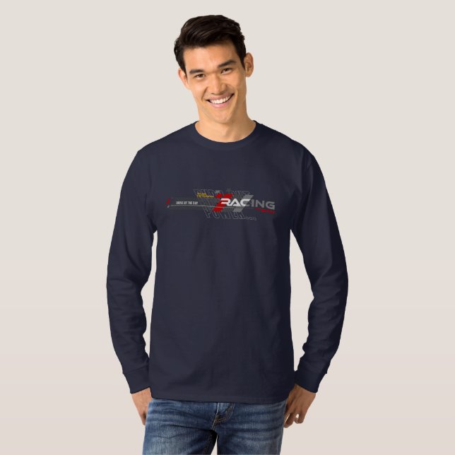 Camiseta Racing Sport | Capa longa masculina (Frente Completa)