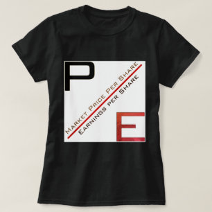Camiseta "Rácio P/E"