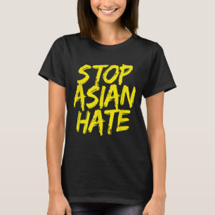 Camiseta Racismo Anti-Asiático Apoio a Aapi para deter ódio