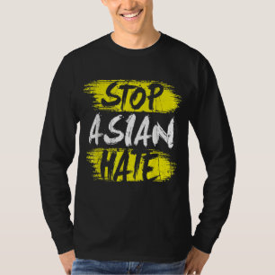 Camiseta Racismo Anti-Asiático Sensibilização para Impedir