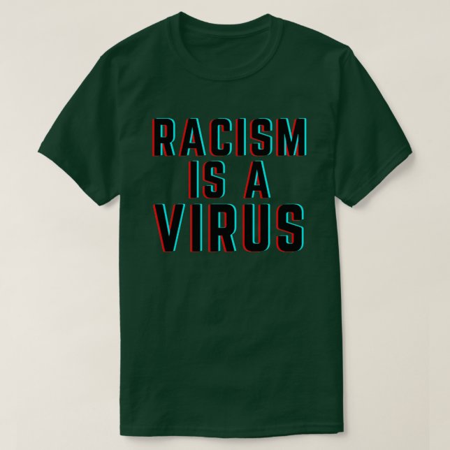Camiseta Racismo é um vírus (Frente do Design)