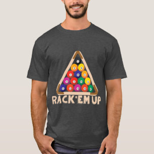 Camiseta Rack Em Cima Eu Piscina Billiard I Snooker I Billi