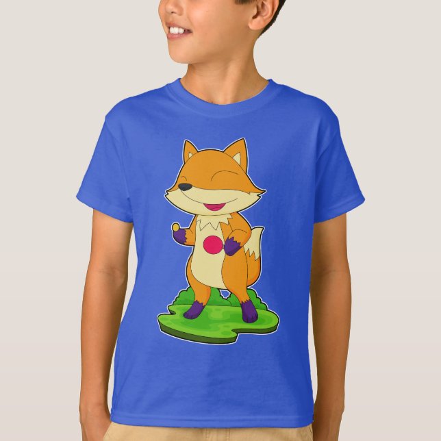 Camiseta Rack tênis de Mesa de tênis de Mesa de Fox (Frente)