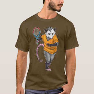 Camiseta Racket da Tênis da Ogambm