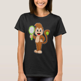 Camiseta Racket de Tênis de macaco