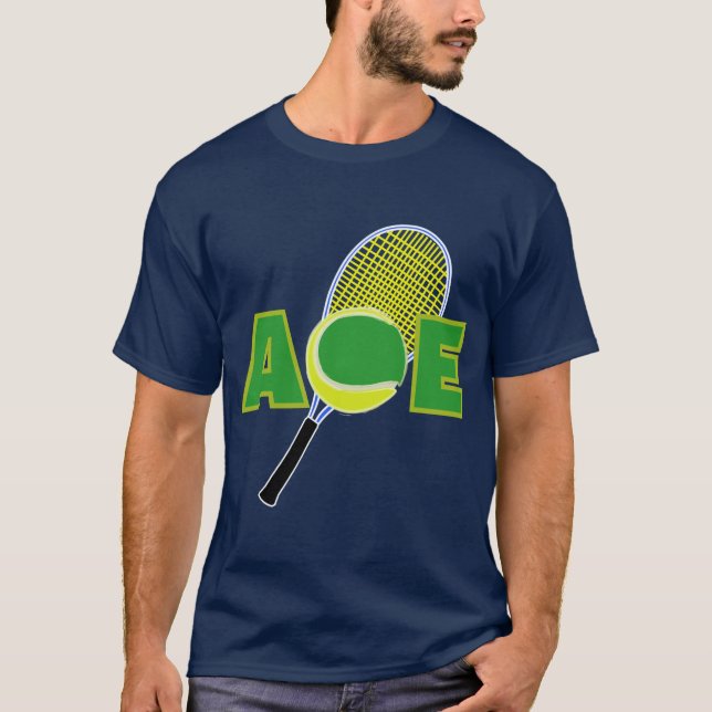 Camiseta RACKET tênis ACE (Frente)