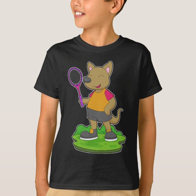 Camiseta Racket Tênis Tênis de canguru (Frente)