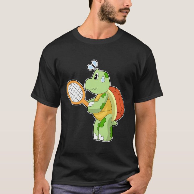 Camiseta Racket Tênis Tênis de tartaruga (Frente)