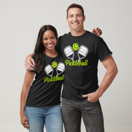 Camiseta Racletes de Jogo de Pickleball