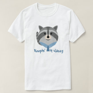 Camiseta Racoon "Mantendo-a na Classe"