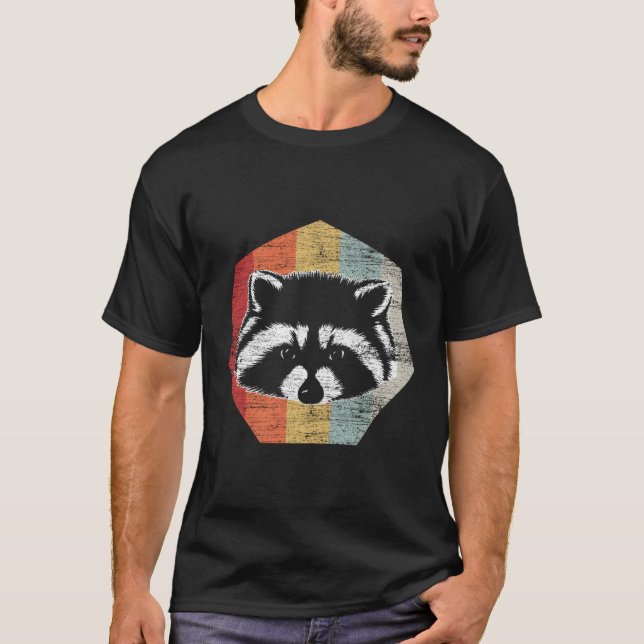 Camiseta Racoon Raccoon Trash Panda (Frente)