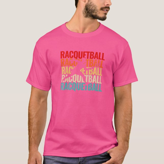 Camiseta Racquet Sport e Team Sport Boys Racquetball para (Frente)
